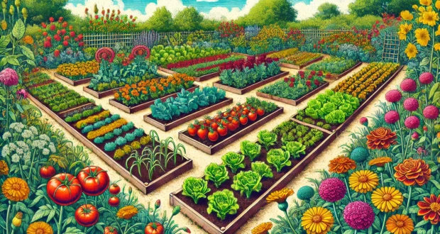 Maximum harvest with half the space and half of the water