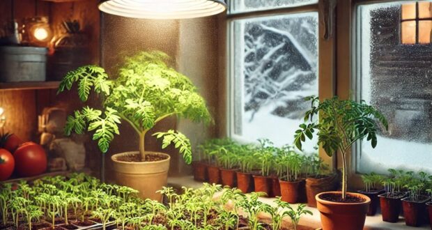 Starting tomato seeds in winter for a spectacular spring garden