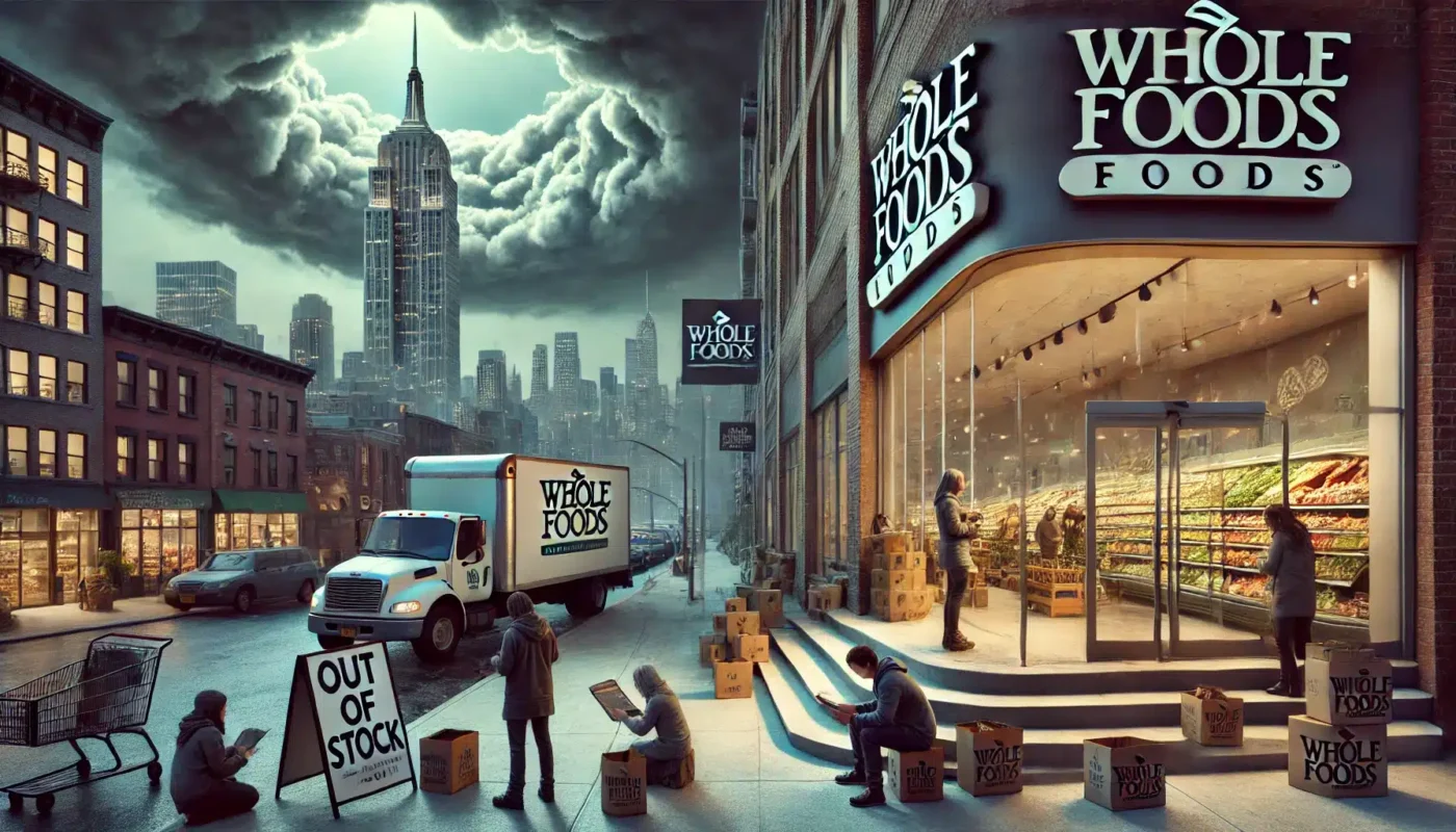 Cyberratack crippled Whole Foods Supply chain … Time to buy a pantry