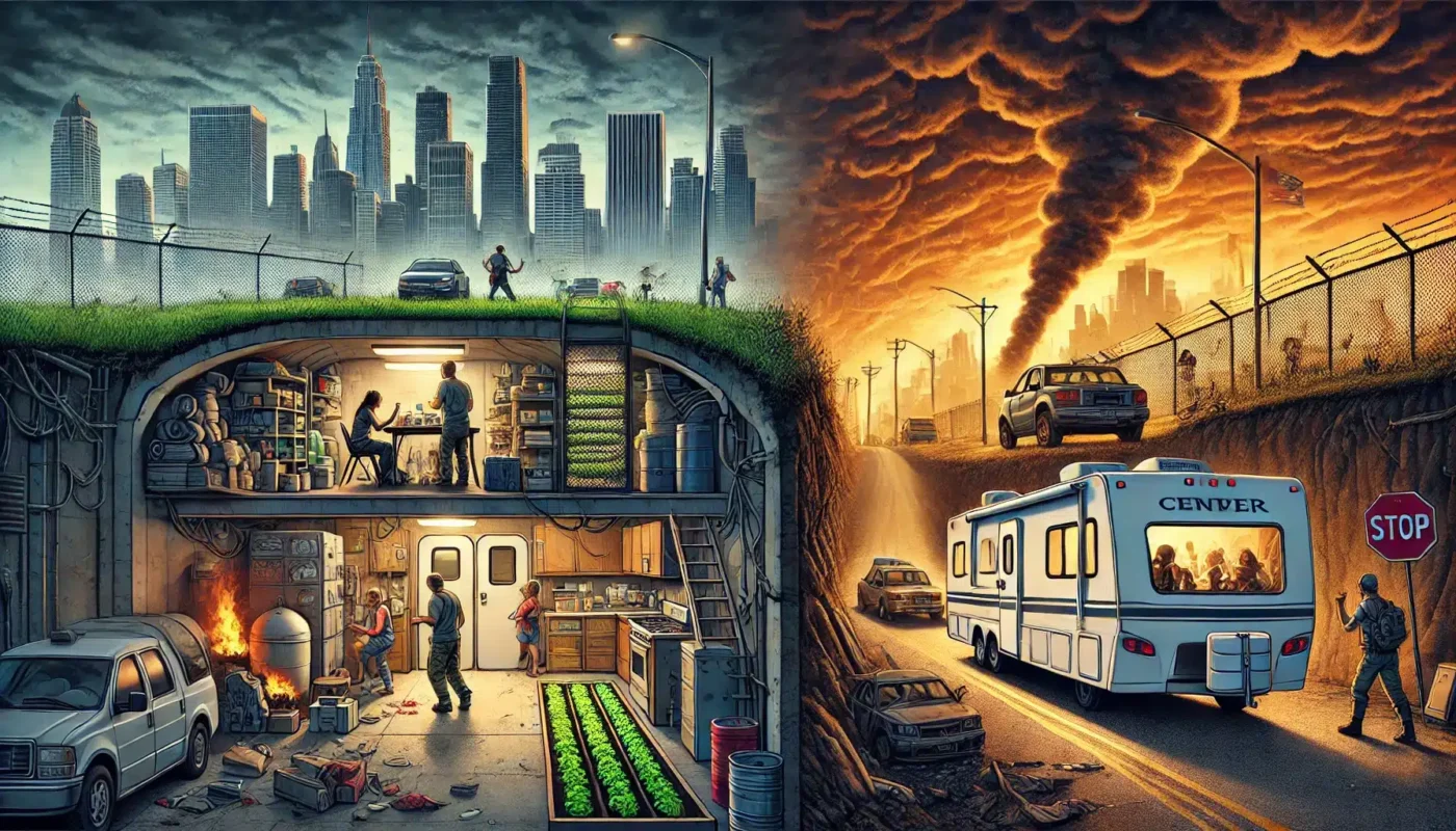 Municipal survival options: should I stay or should I go?