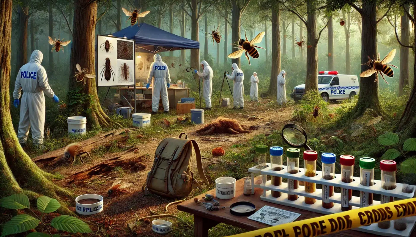 Like “science about worms” solves crimes, saves wild nature … and shaping forensics