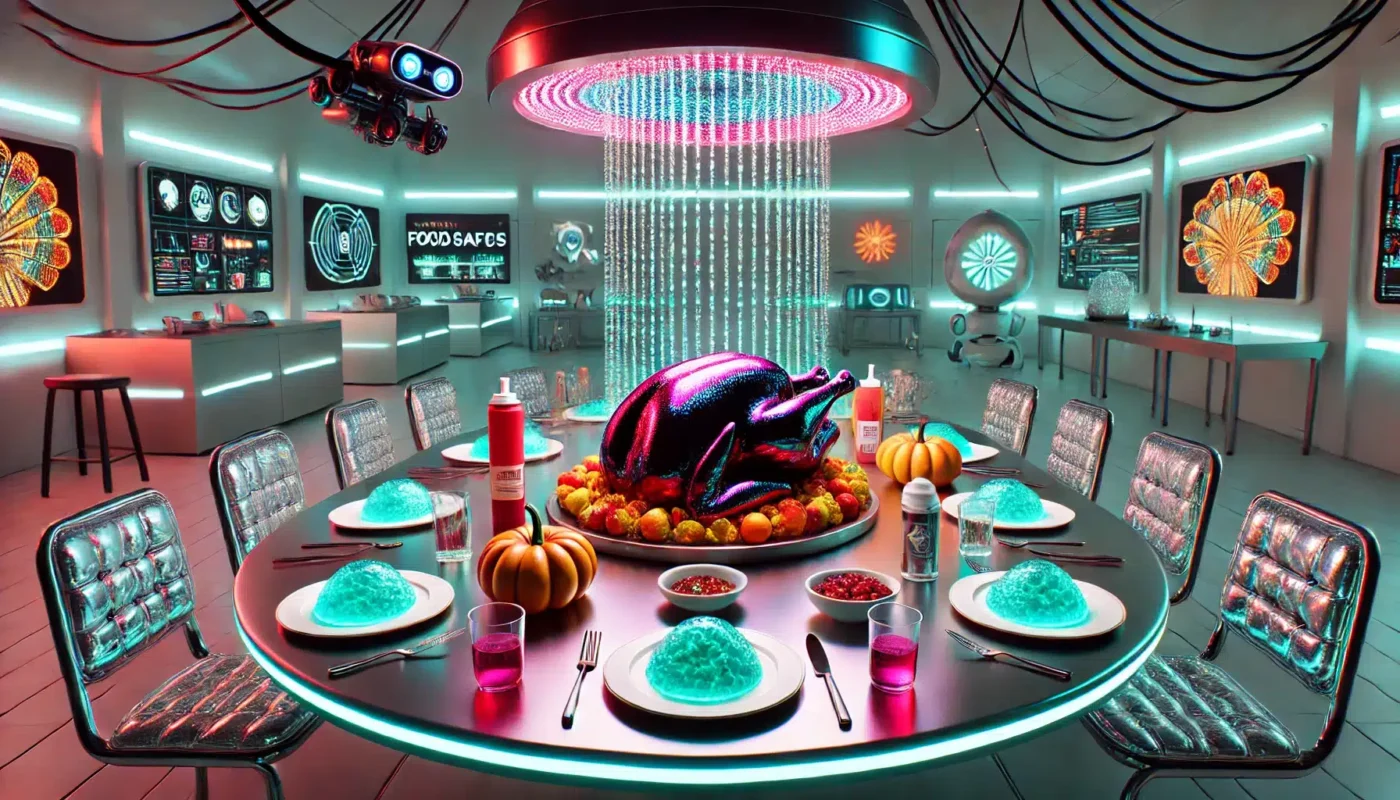 Future shock: Glow-in-the-dark mashed potatoes and other 2050 holiday nightmares