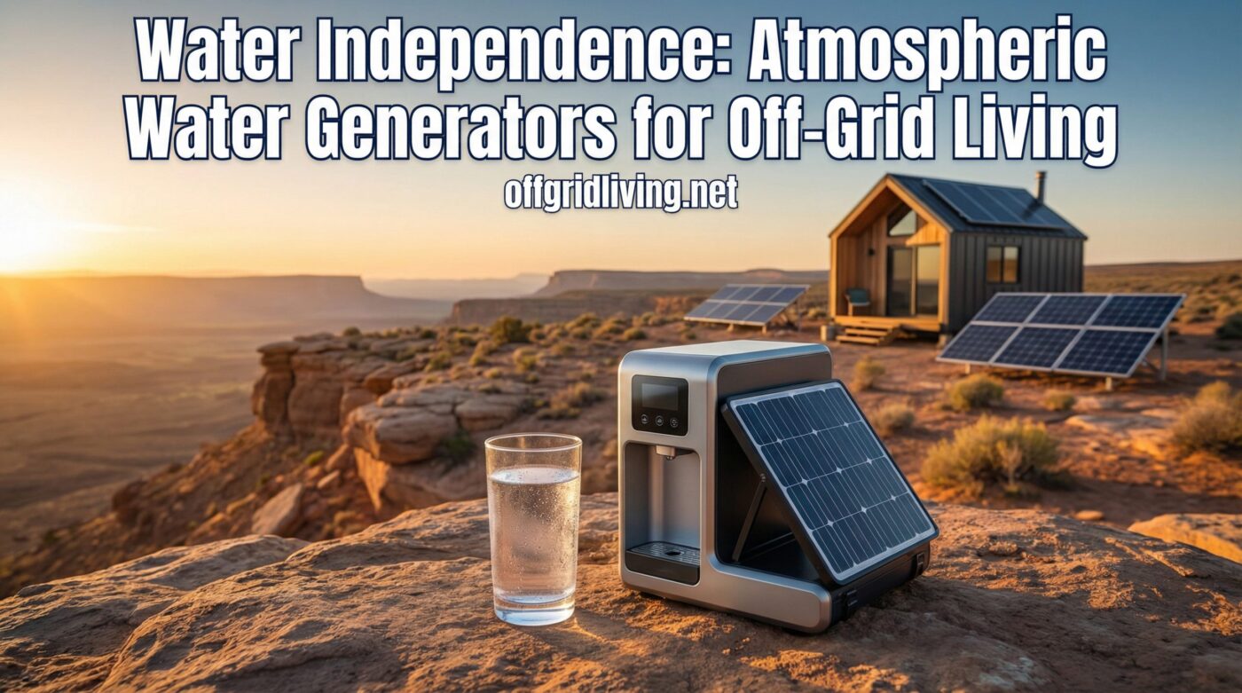 Atmospheric Water Generators for Off-Grid Living