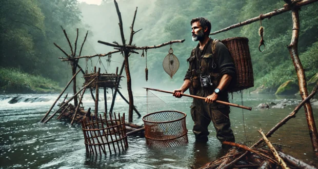 Necessary tactics of survival fishing in crisis situations